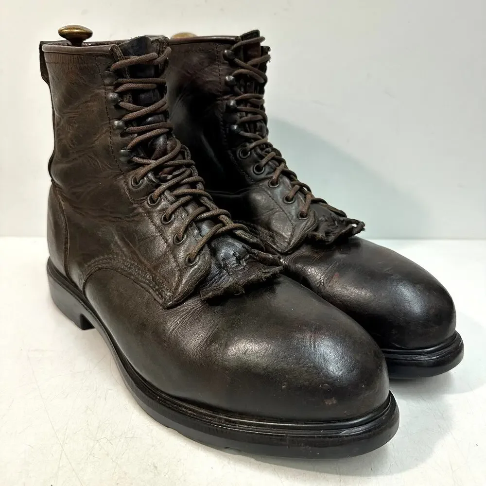 GUC Red Wing 4451 Supersole Steel Toe Safety Boots Conductor Made in USA 12 D